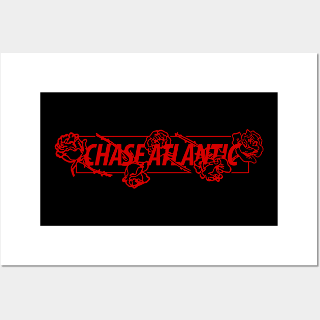 Chase Atlantic Red Rose Symbol Wall Art by Mendozab Angelob